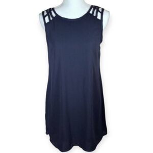 SPEECHLESS NAVY DRESS SZ.M EUC.